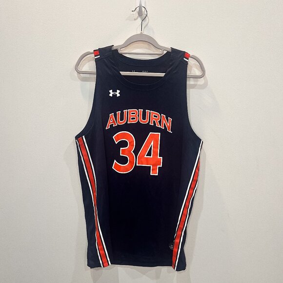 Under Armour Auburn Tigers #34 NCAA Basketball Jersey Size M - Picture 1 of 3